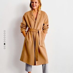 Mango wool blend camel coat